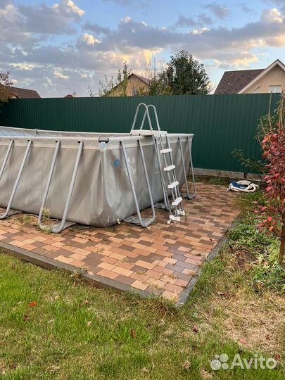 Каркасный бассейн бу