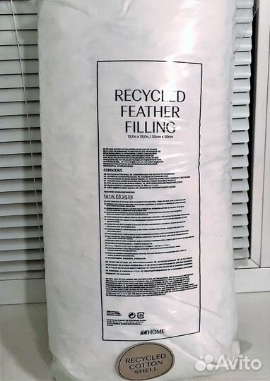 Подушки hm Хлопок Перо Новые разные
