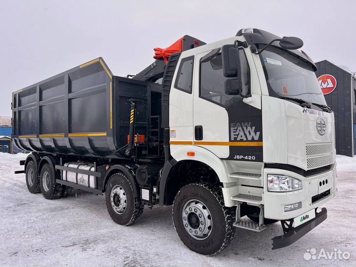 FAW J6 CA3310 с КМУ, 2024