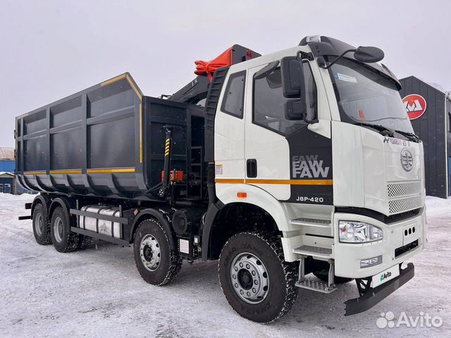 FAW J6 CA3310 с КМУ, 2024
