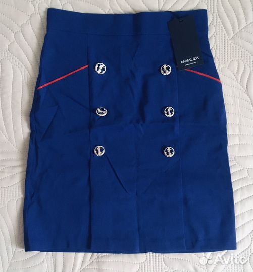 Юбка хлопок р. 40