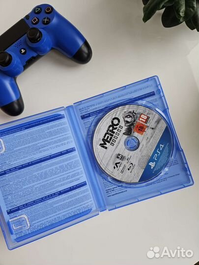 Игра, диск Metro Exodus PS4/PS5 (Метро исход)