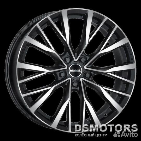 Диски Kent 9.5/21 5x120 ET44 d72.6 black mirror