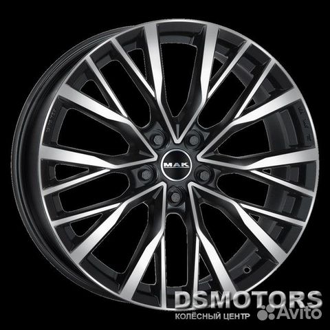 Диски Kent 9.5/21 5x120 ET44 d72.6 black mirror