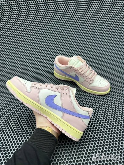 Nike Dunk Low Pink Oxford кроссовки