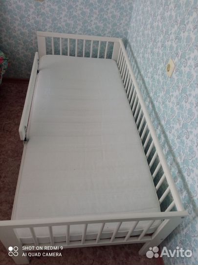 Детская кровать от 3 лет с бортиками бу