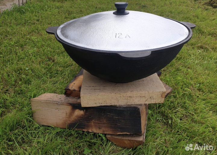 Казан чyгунный