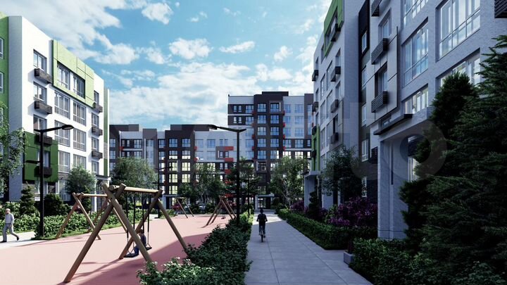 3-к. квартира, 73,1 м², 6/9 эт.