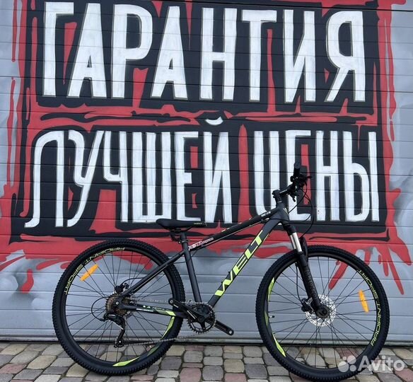 Велосипед Welt Ridge 1.0 HD 27 Dark Grey