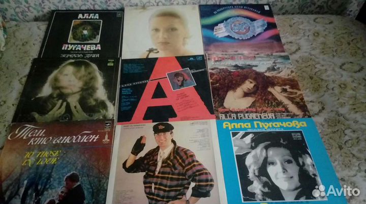 Виниловые пластинки 70-90-х