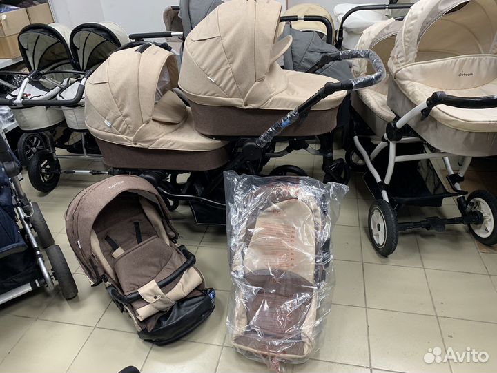 Детские коляски для двойни на гаранти