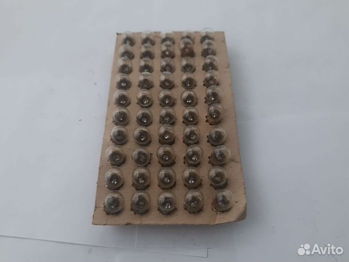 Лампочки СССР 50шт приборные 13.5 вольт 0.16 ампер