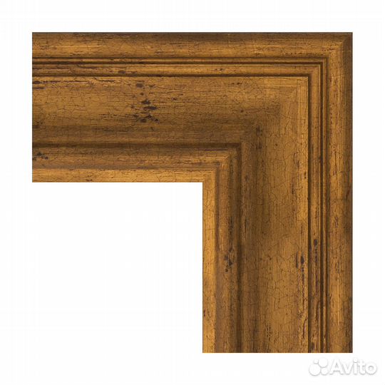 Зеркало настенное evoform в багетной раме травлен