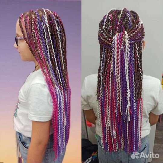 Плетение косичек Зизи