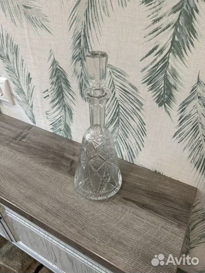 Графин хрустальный богемия