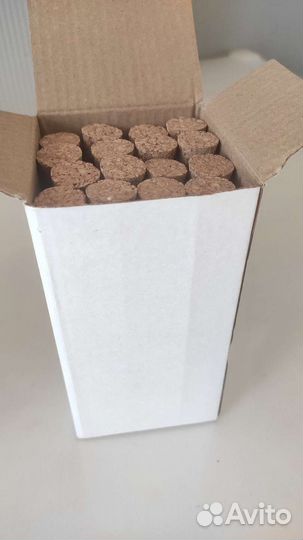 Колба пробирка с пробкой 20 мл, 12х1,5х1,5 см