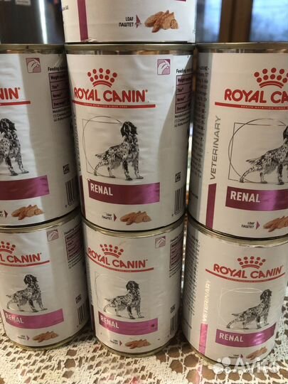 Корм для собак royal canin renal