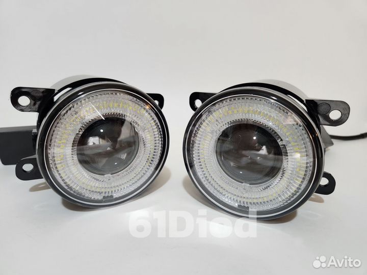 Птф на renault logan 2 с дальним светом