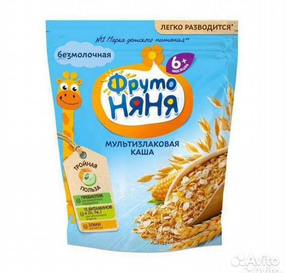 Детские каши молочные и безмолочные