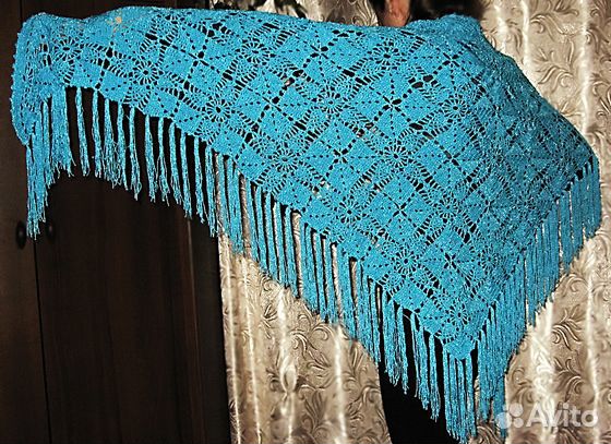 Шали и шарфы, ручная работа