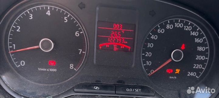 Панель приборов Volkswagen Polo 5 cfna 2012