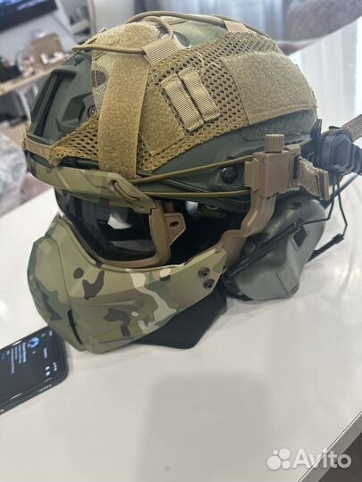 Бронешлем Бр-2 pro max в полном обвесе