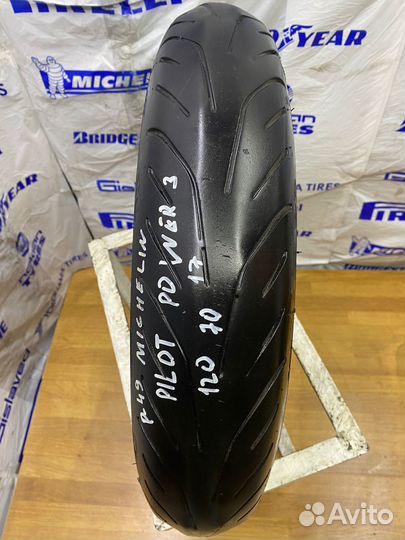 120/70/17 michelin pilot power3 (P49-1м)