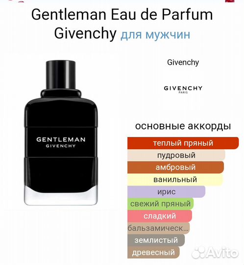 Givenchy Gentleman Eau De Parfum 100мл