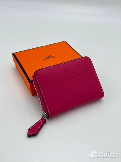 Кошелек женский hermes натур,кожа