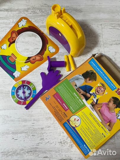 Пирог в лицо настольная игра