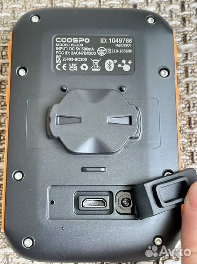 Велокомп CooSpo BC200, glonass, strava, новый