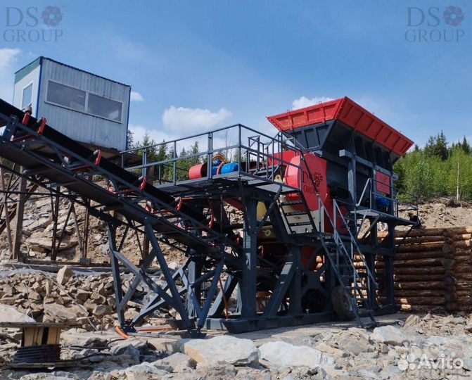 Агрегат загрузки и дробления ащд-350-пп-600-010 С