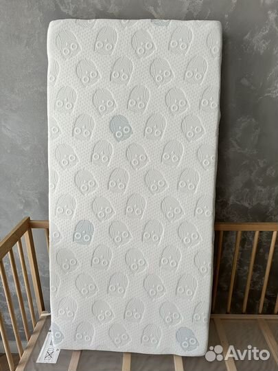 Детская кроватка IKEA с матрасом Askona