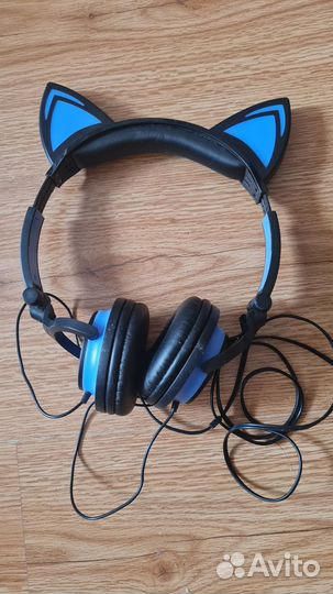 Наушники с ушками для девочки