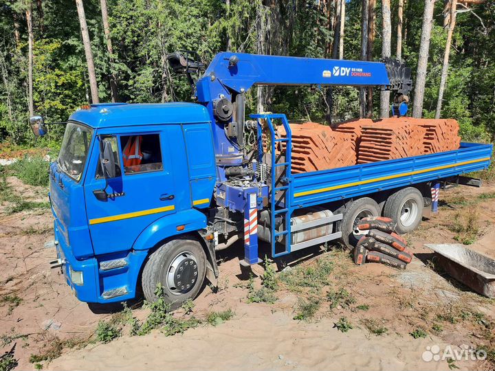 Услуги Камаз манипулятора 7 тонн