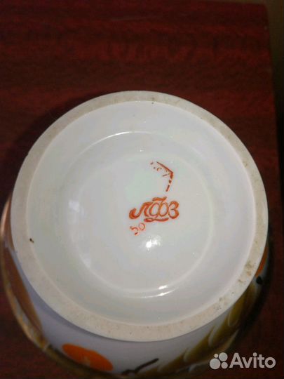 Сервиз кофейный лфз. Фарфор