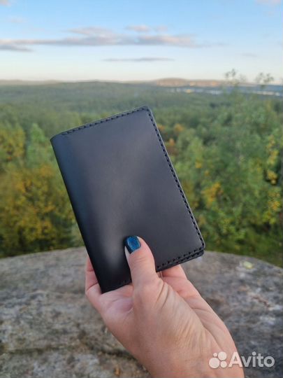 Обложка на паспорт из натуральной кожи