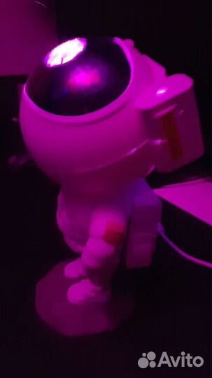 Лазерный ночник с проектором Астронавт