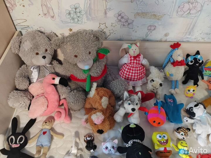 Мягкие игрушки пакетом