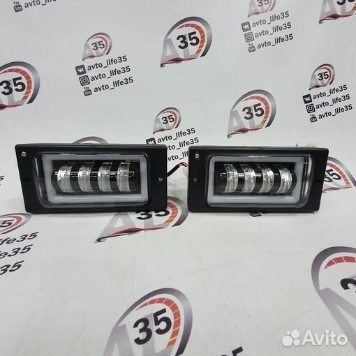 Птф LED ваз-2110 40ватт С дхо 