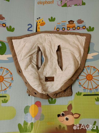 Теплый конверт - одеяло для коляски и автолюльки