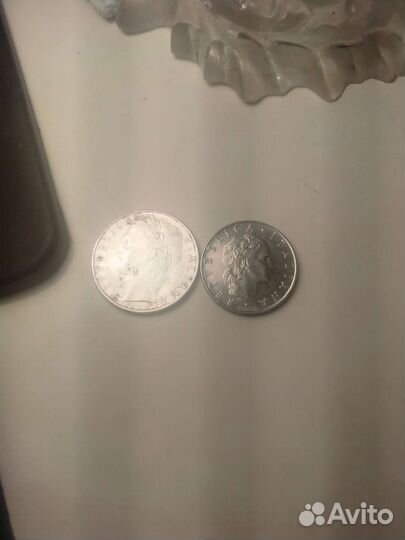 100 и 50 лир Италия