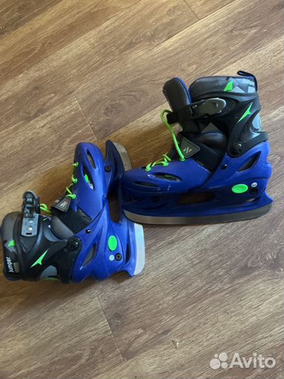 Коньки детские раздвижные nordway 34-37