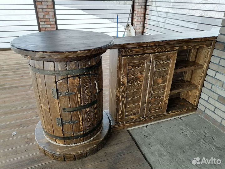 Барная стойка под старину