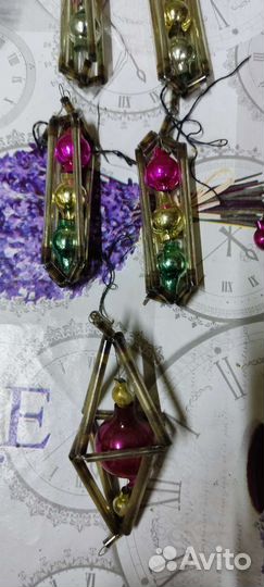 Елочные игрушки советские