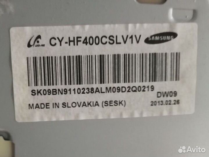 Bn41-01958a Samsung UE40F6400AK