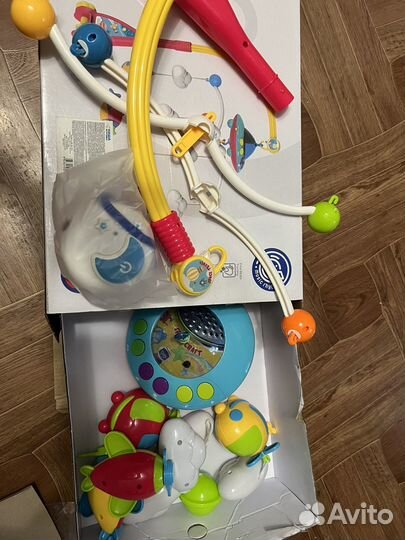 Музыкальный мобиль карусель для новорожденных