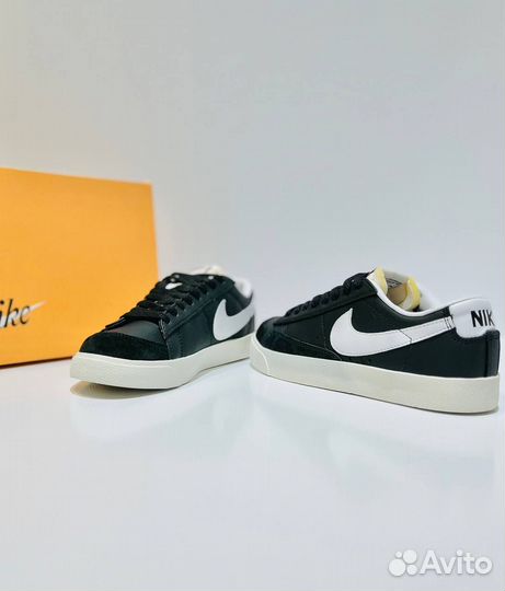 Кроссовки copy: nike blazer, черные