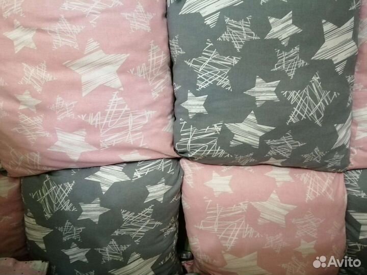 Бортики в детскую кроватку бу