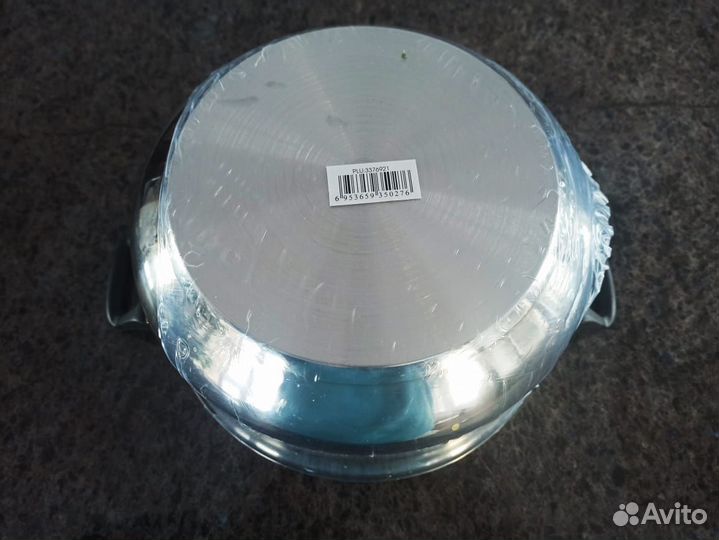 Кастрюля из нержавейки 5 литров новая